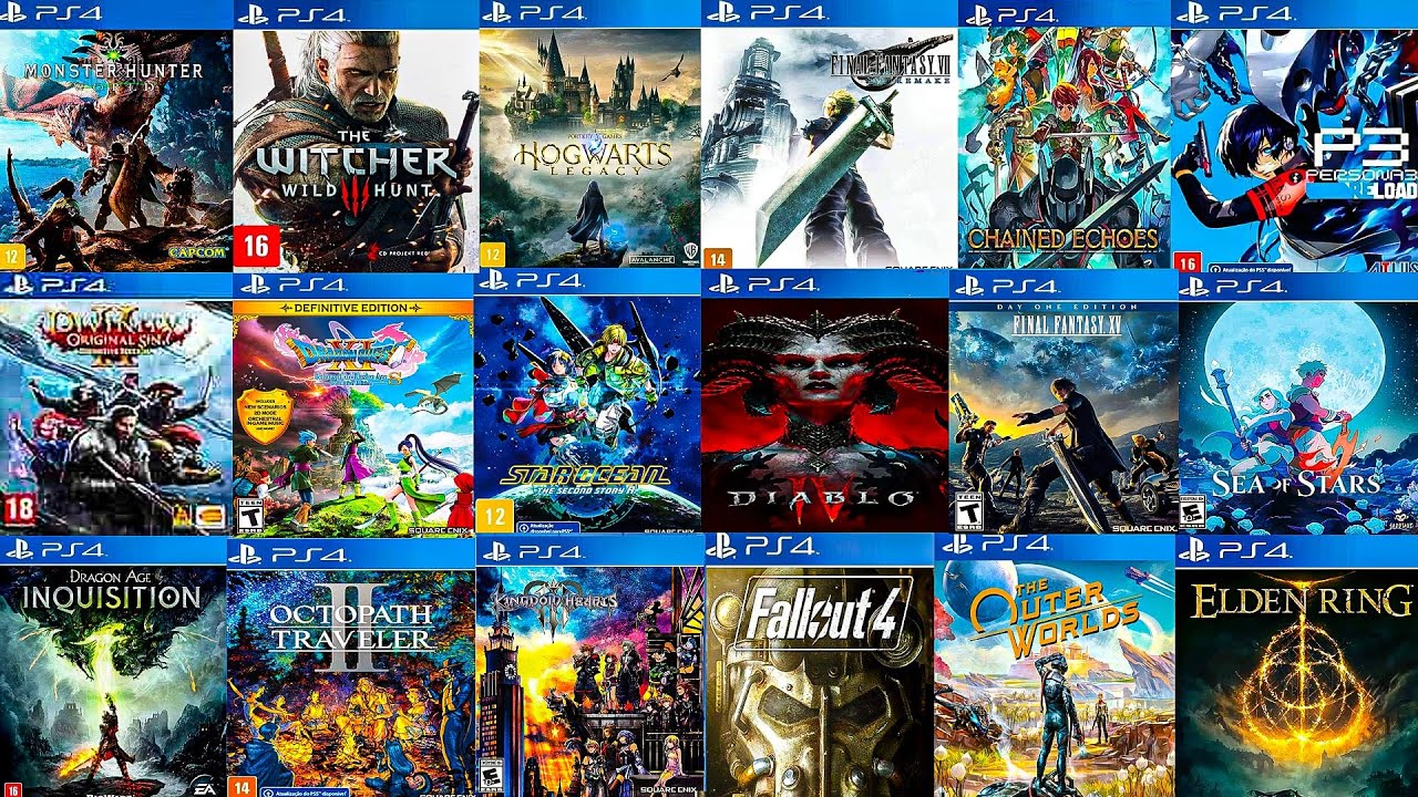 Top 25 Best RPGs (Role Playing Games) for PS4 | Best PS4 RPG Games