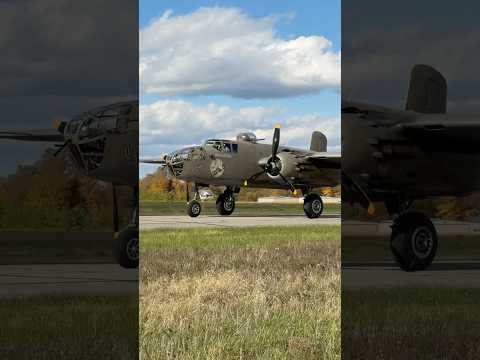 We’re always happy to hear the Tri-State Warbird Museum’s B-25 taking off! 🔊🙌