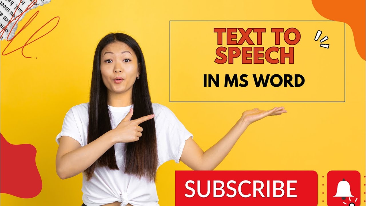 How to Use Text-to-Speech in MS Word 🗣️