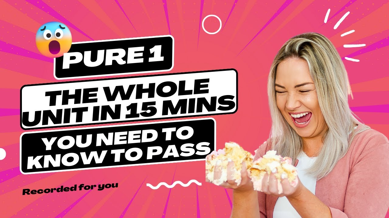 Master AS Level Pure 1 Mathematics in Just 15 Minutes! π