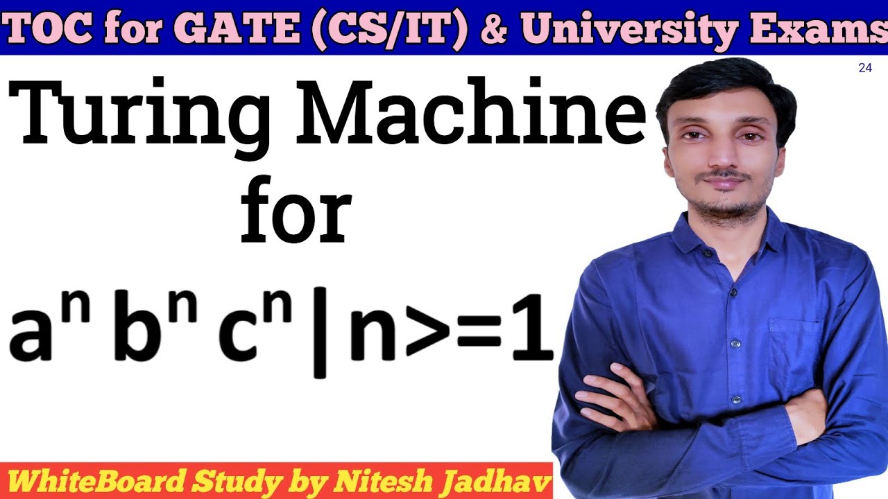 Designing a Turing Machine for the Language a^n b^n c^n