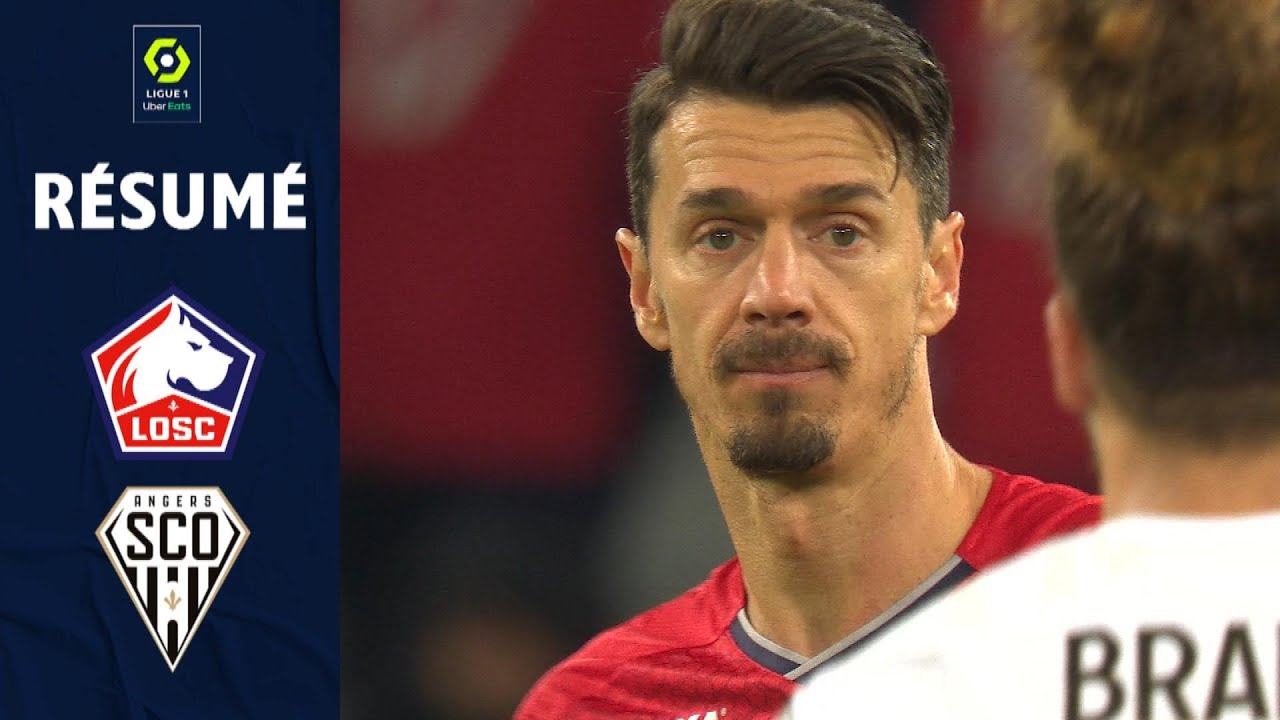 Résumé du Match LOSC Lille vs Angers SCO (1-1) - Highlights de la 13e Journée Ligue 1 2021/2022 ⚽
