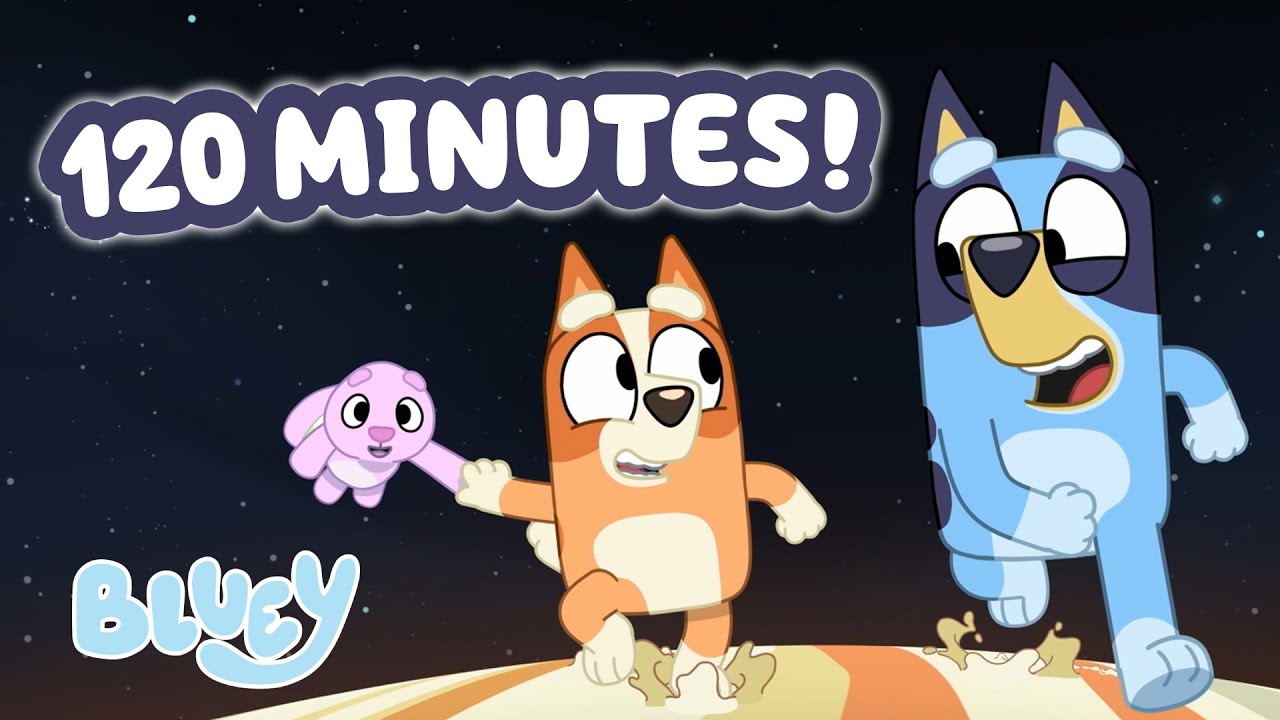 Bluey Family Moments | 2-Hour Compilation 💙