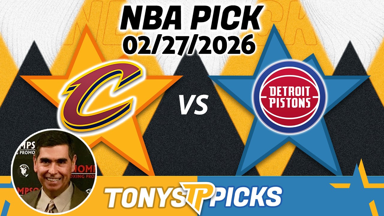 Cleveland Cavaliers vs Detroit Pistons Pick 2/27/26 NBA Pick Prediction
