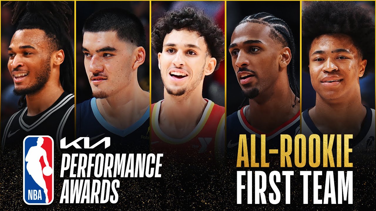 2024-25 Kia NBA All-Rookie First Team: Top New Stars β
