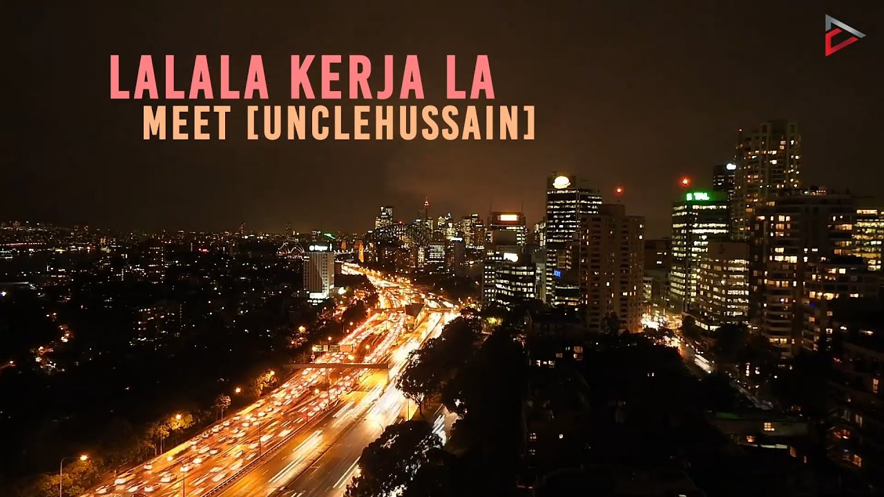 🎶 Meet UncleHussain's Hit Song 'Lalala Kerja La' — Official Lyric Video from 8 Tahun Album