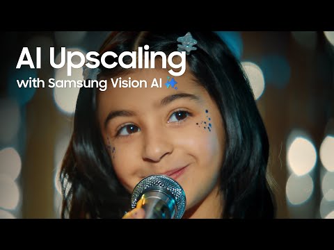 2025 New AI TV: Relive your old memories with AI Upscaling I Vision AI I Samsung