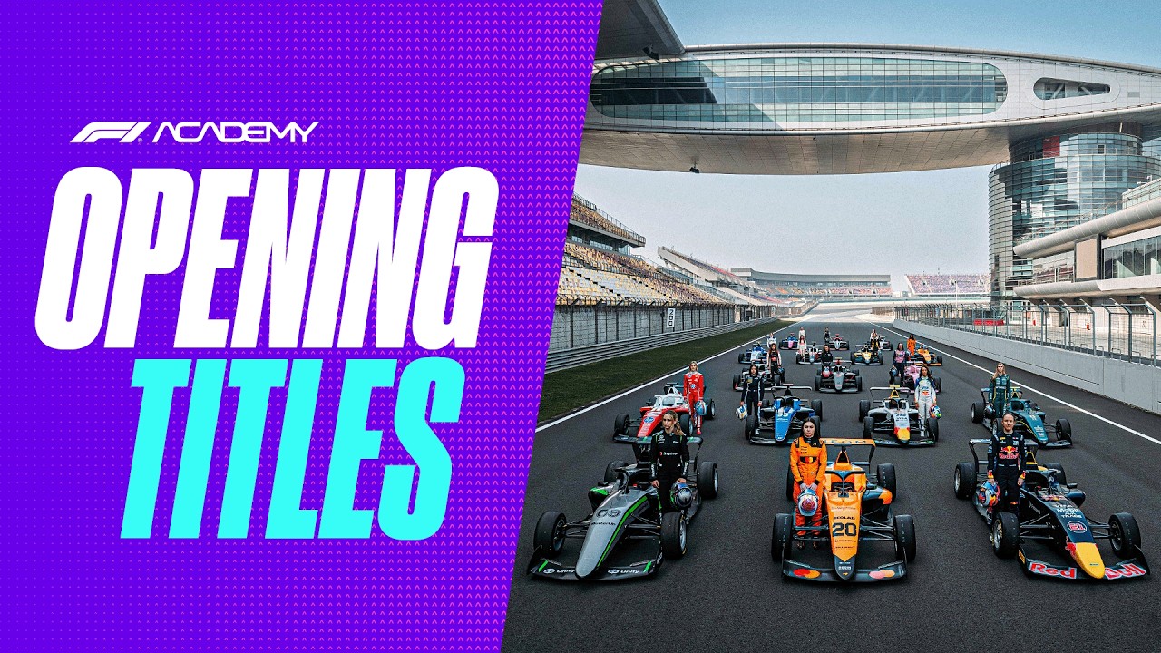 THE 2026 2026 F1 Academy Opening Titles 🤩