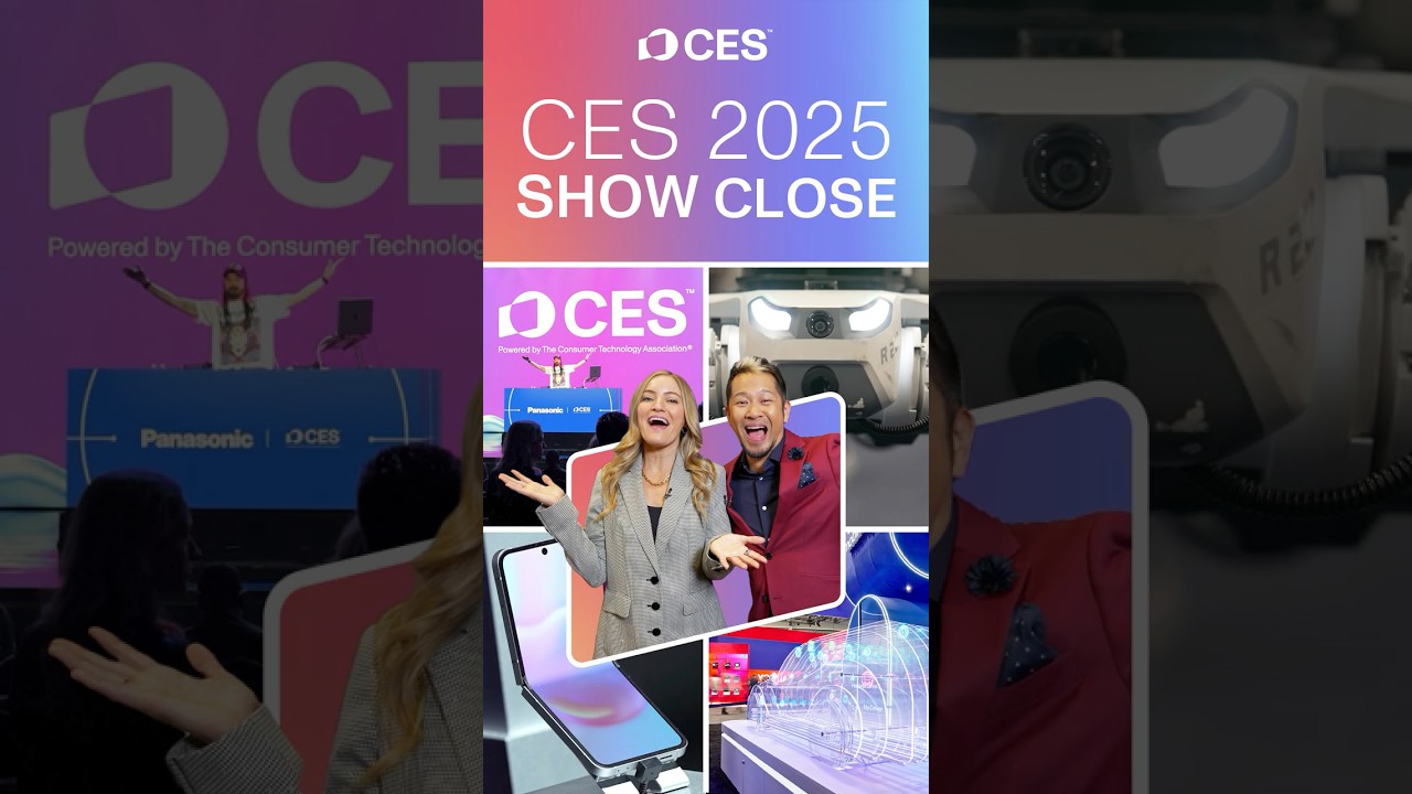 CES 2025 Show Close with @iJustine  and @briantong
