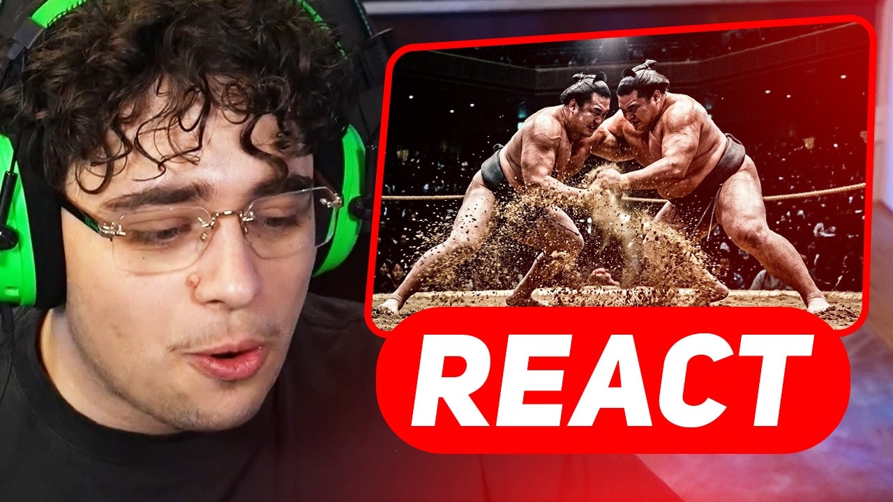 Réaction aux sumos à choc 🥊: Moment incroyable!