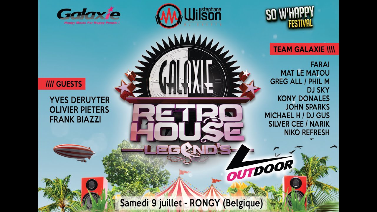 Retro Galaxie @ So W'Happy 2016 🎶