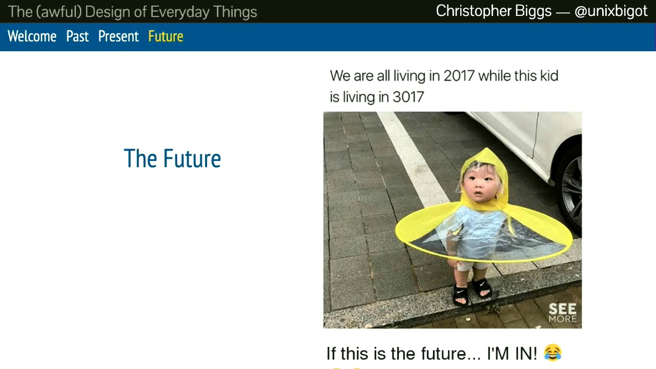 The Flaws in Everyday Design by Christopher J Biggs