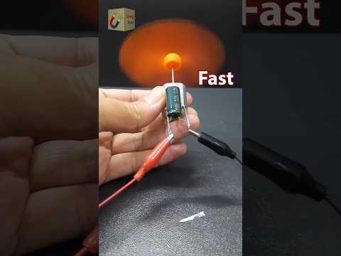 Learn to Speed up a DC Motor | Energy Tricks #shortsfeed #shorts #electronics