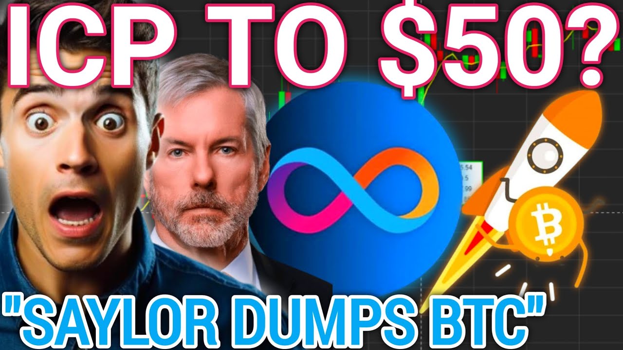 Michael Saylor Dumps Bitcoin for ICP at $50? π