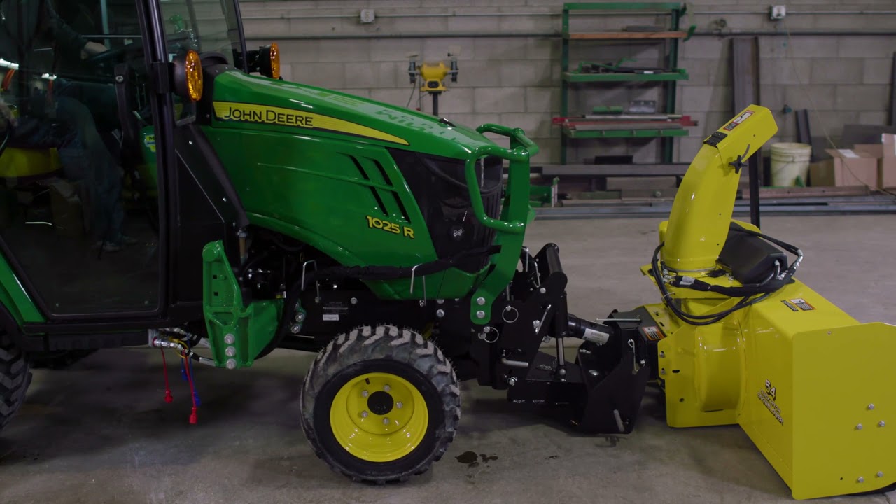 John Deere Snow Blower Installation Guide ❄️
