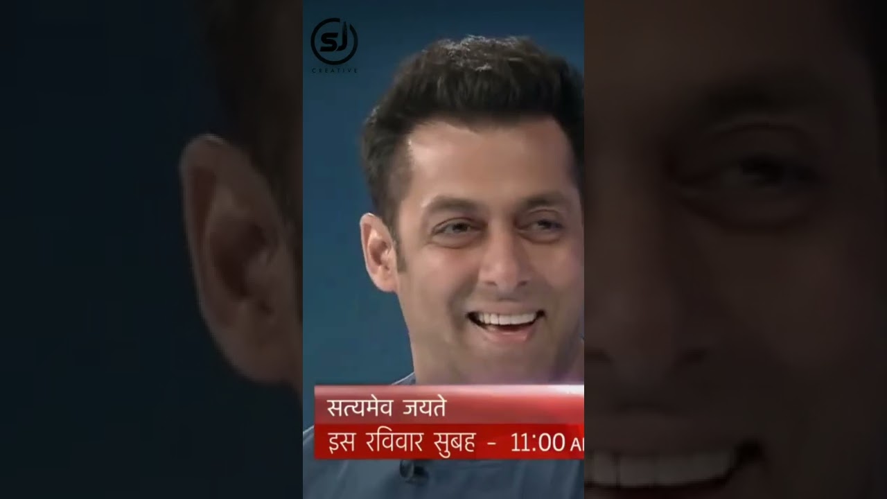 Salman Khan Meets Aamir Khan on Satyamev Jayate ❤️