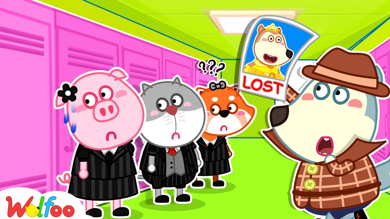 Lucy Gets Lost at School! 🕵️‍♂️ Detective Wolfoo's Surprise