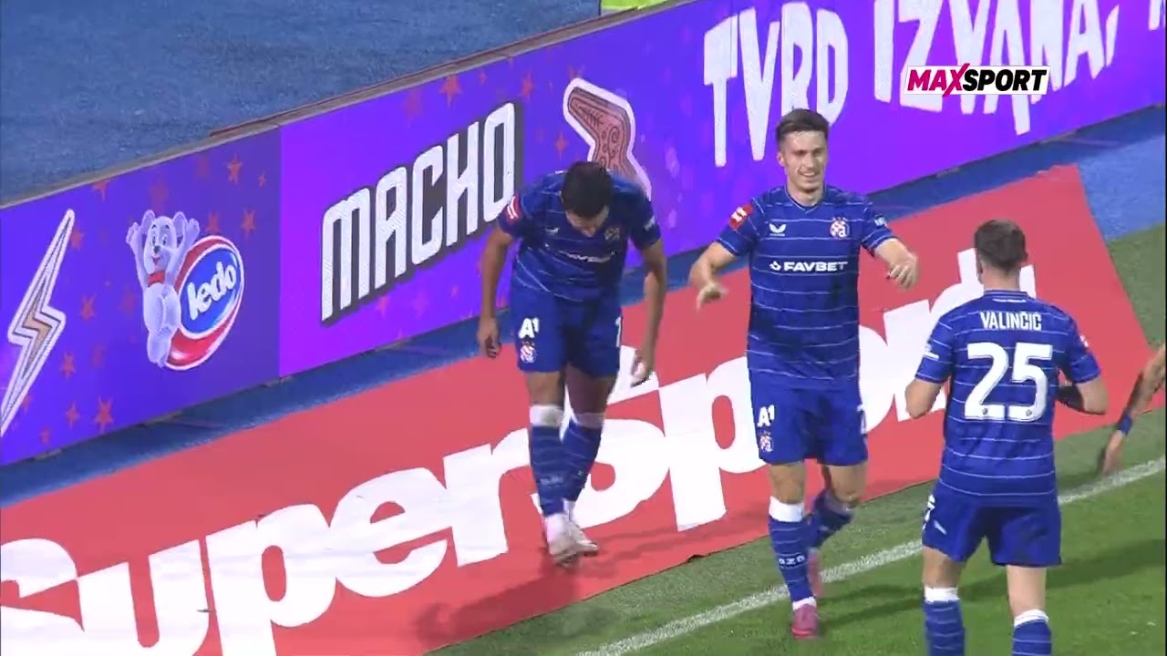 Dinamo Dominates Slaven Belupo 4:1 in Exciting 8th Round Match ⚽