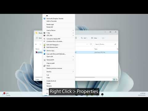 How to view photo metadata windows 10/11
