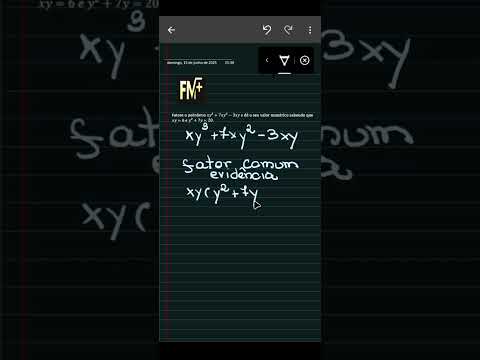 Fatoração de Polinômios | Fator Comum em Evidência #matematica #estudosenem #enem #vestibular
