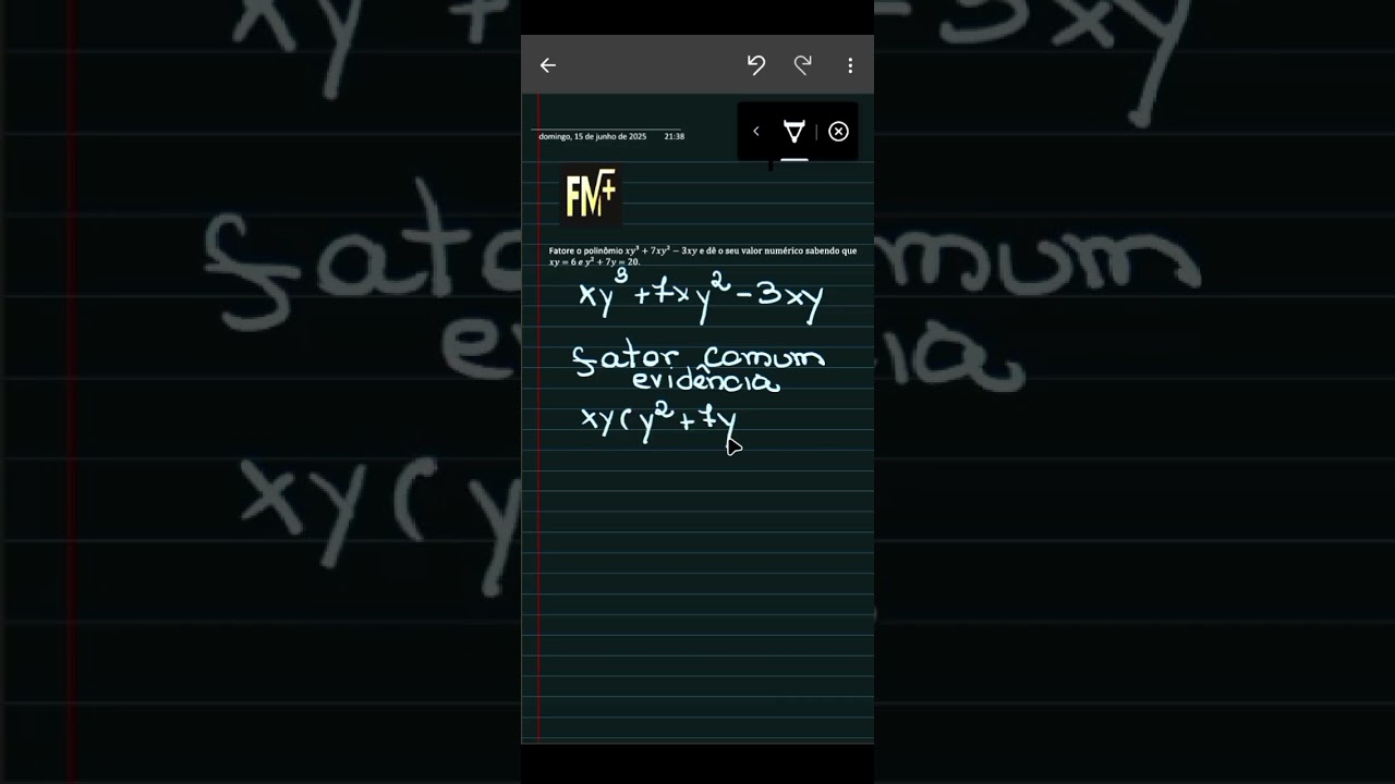Fatoração de Polinômios: Como Encontrar o Fator Comum em Destaque 🧮