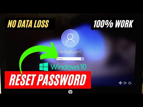 How To Reset Forgotten Password In Windows 10 Without Losing Data | Without Disk & USB