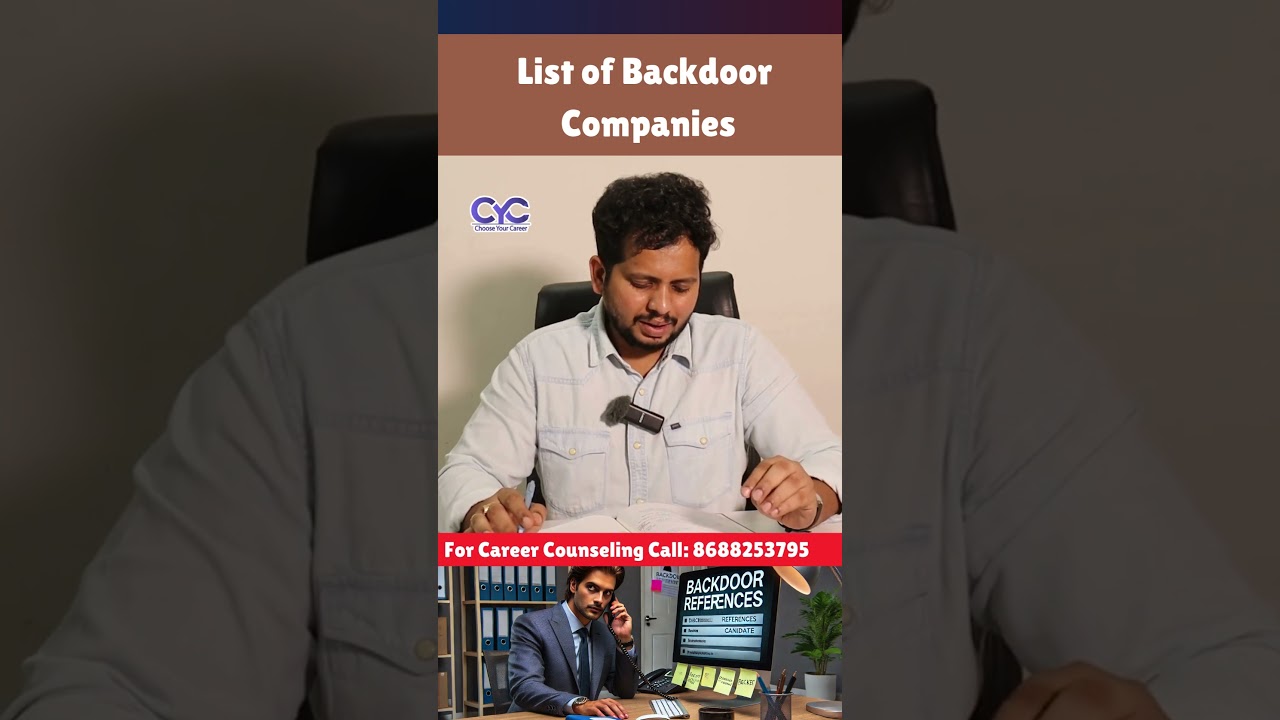 Top Backdoor Companies & Free DevOps & Salesforce Classes