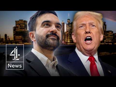 Zohran Mamdani in the lead as New York City votes in mayoral election