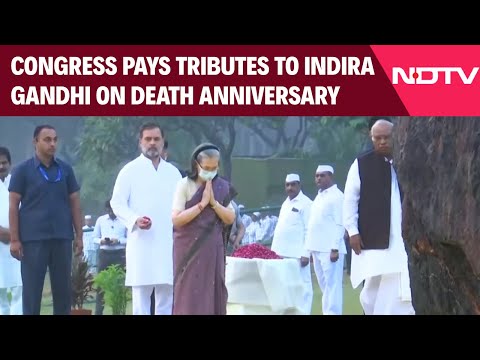Congress Honors Former Prime Minister Indira Gandhi on Her Death Anniversary