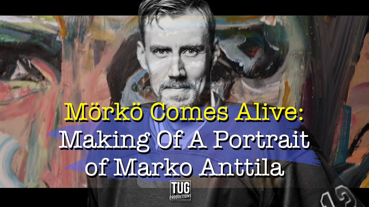 Behind the Canvas: Creating the Portrait of Ice Hockey Captain Marko Anttila 🖌️