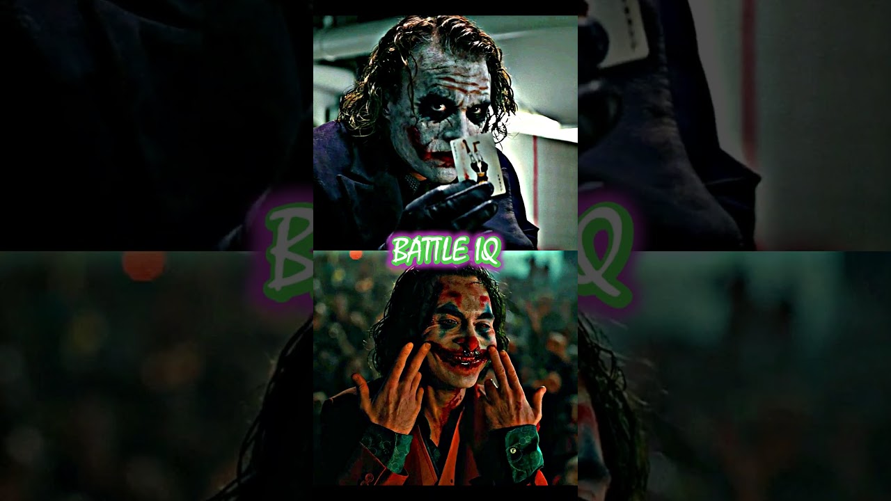 Heath Ledger vs Joaquin Phoenix 🎬