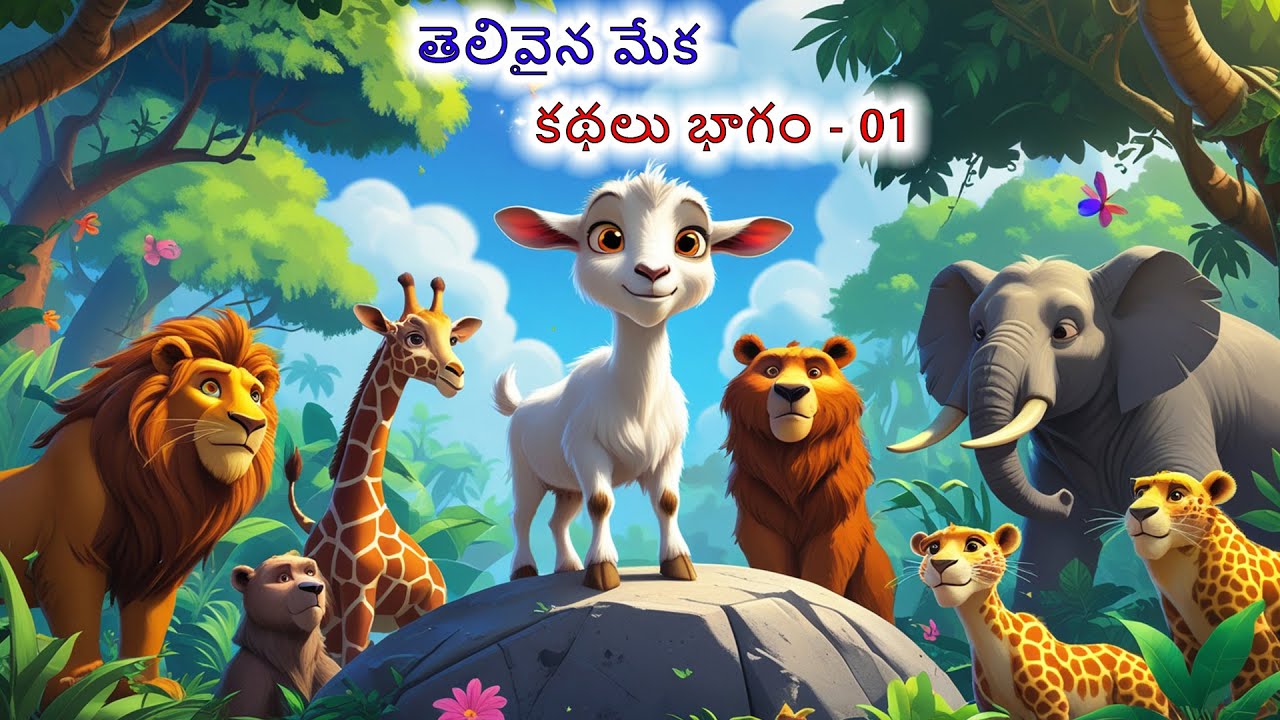 తెలివైన మేక కథలు భాగం 01 | తెలుగులో బుద్ధిమంతమైన కథలు 🐐