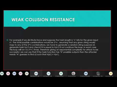 CryptoGraphic Hash functions and attack complexity Analysis