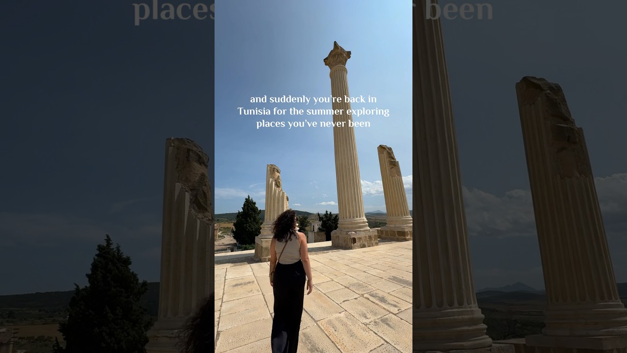 Discover the Ancient Roman City of Uthina Near Tunis 🇹🇳