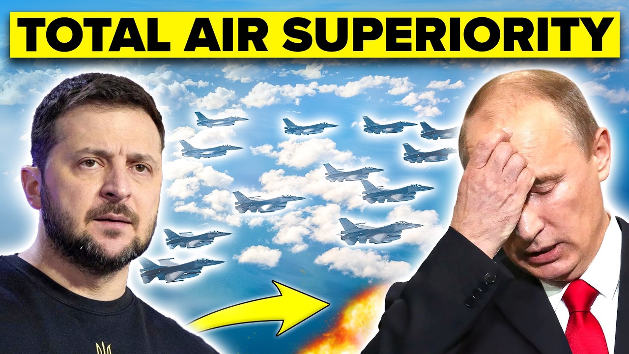 Ukraine’s F-16 Pilots Are Dominating the Skies Against Russia 🇺🇦