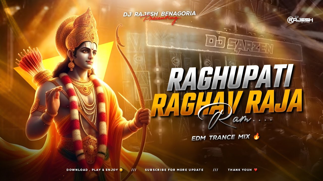 Raghupati Raghav Raja Ram Remix | EDM Trance Mix 🔥