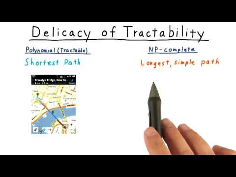 Delicacy of Tractability - Georgia Tech - Computability, Complexity, Theory: Complexity