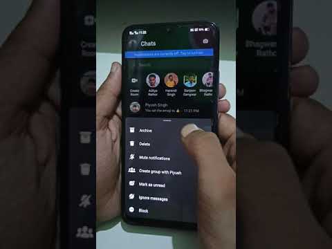 🔥Facebook Message Tricks 🔥 || Message Hide 💯