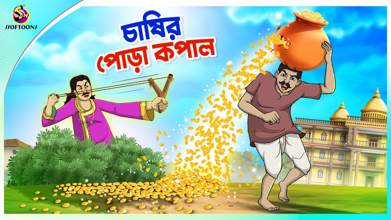 Chashir Pora Kopal | Bengali Moral Stories 🧸
