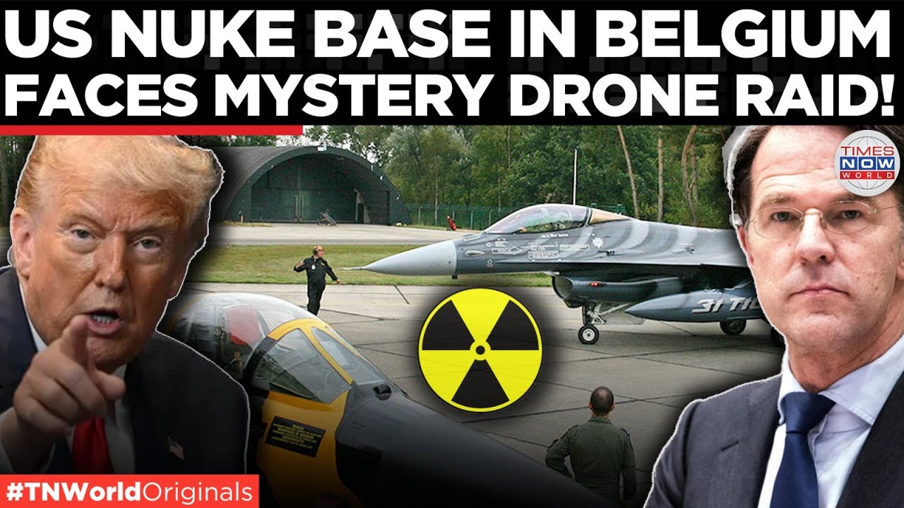 Mystery Drones Strike Belgium’s Secret US Nuclear Base Twice 🚨