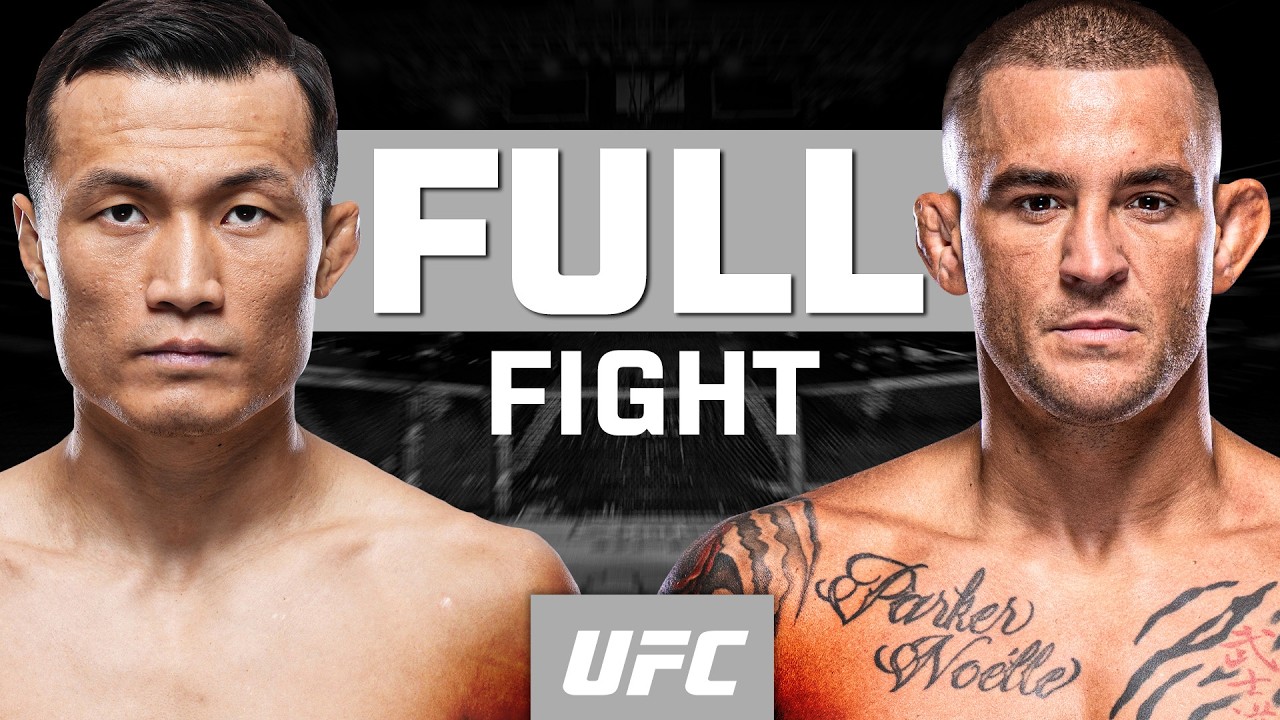 Korean Zombie vs Dustin Poirier | Epic UFC Fight Replay 🥊