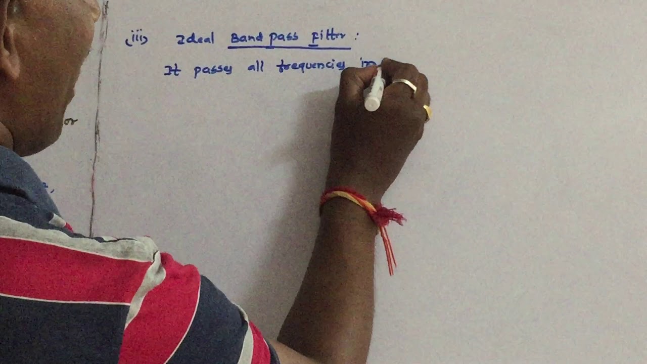 Signals & Systems: Ideal Filter Characteristics 📶