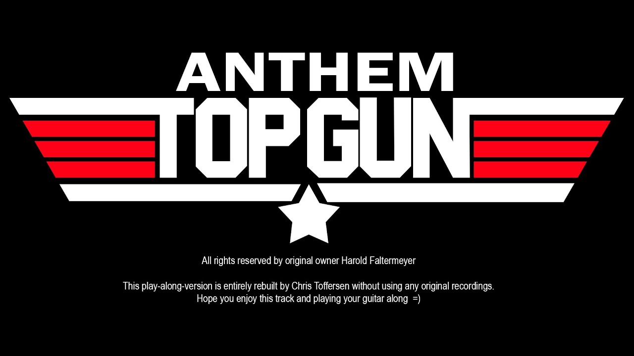 Top Gun Anthem Instrumental for Playalong 🎸