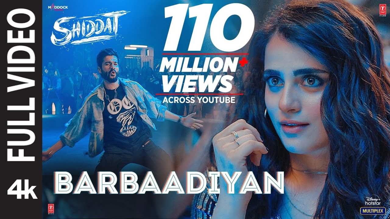 Barbaadiyan Full Video | Shiddat 🎶