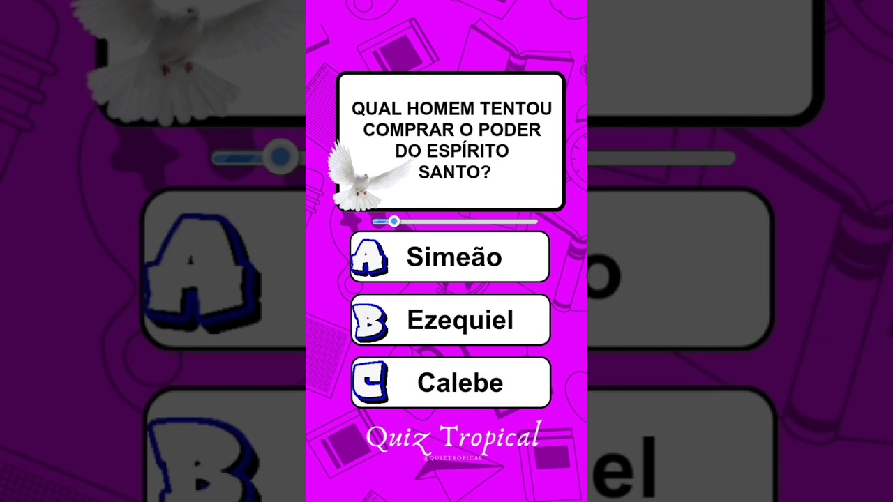 Quiz bíblico com respostas - Quiz da Bíblia #quiz #biblia #conhecimento #quizbiblico