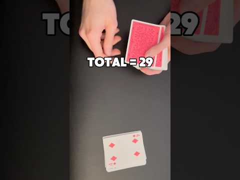 Learn A Math Card Trick Right Away! 1 Minute Tutorial #magic #tutorial #maths