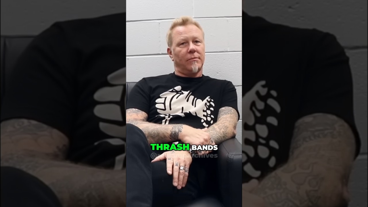 James Hetfield's Favorite Thrash Bands 🎸