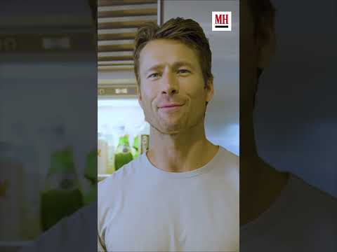 Glen Powell's beer struggles are so relatable. Except maybe the IMAX part... #menshealth