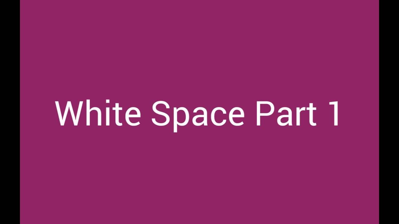 White Space (Part 1): Unlocking Hidden Opportunities