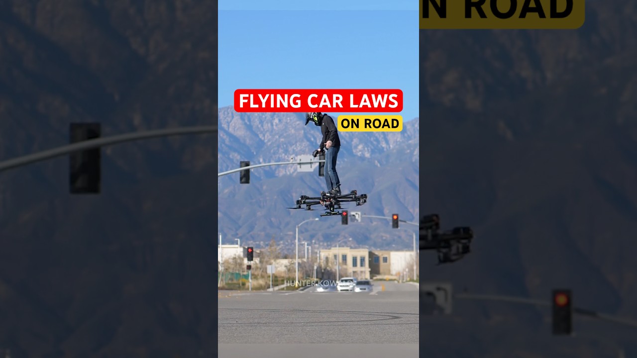 Flying Car Laws & SkySurfer Drone Vehicle 🚁 | Real-Life Hoverboard and Flying Drone
